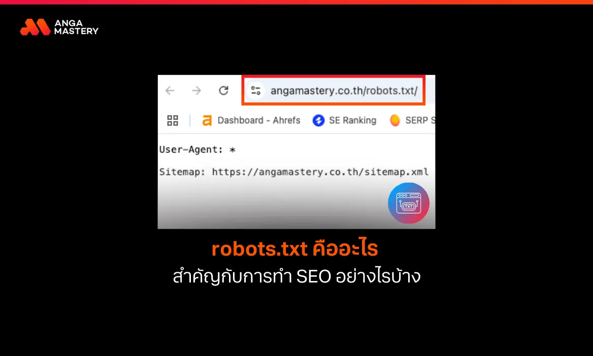 robots.txt คืออะไร สร้างยังไง และมีความสำคัญกับ SEO อย่างไร