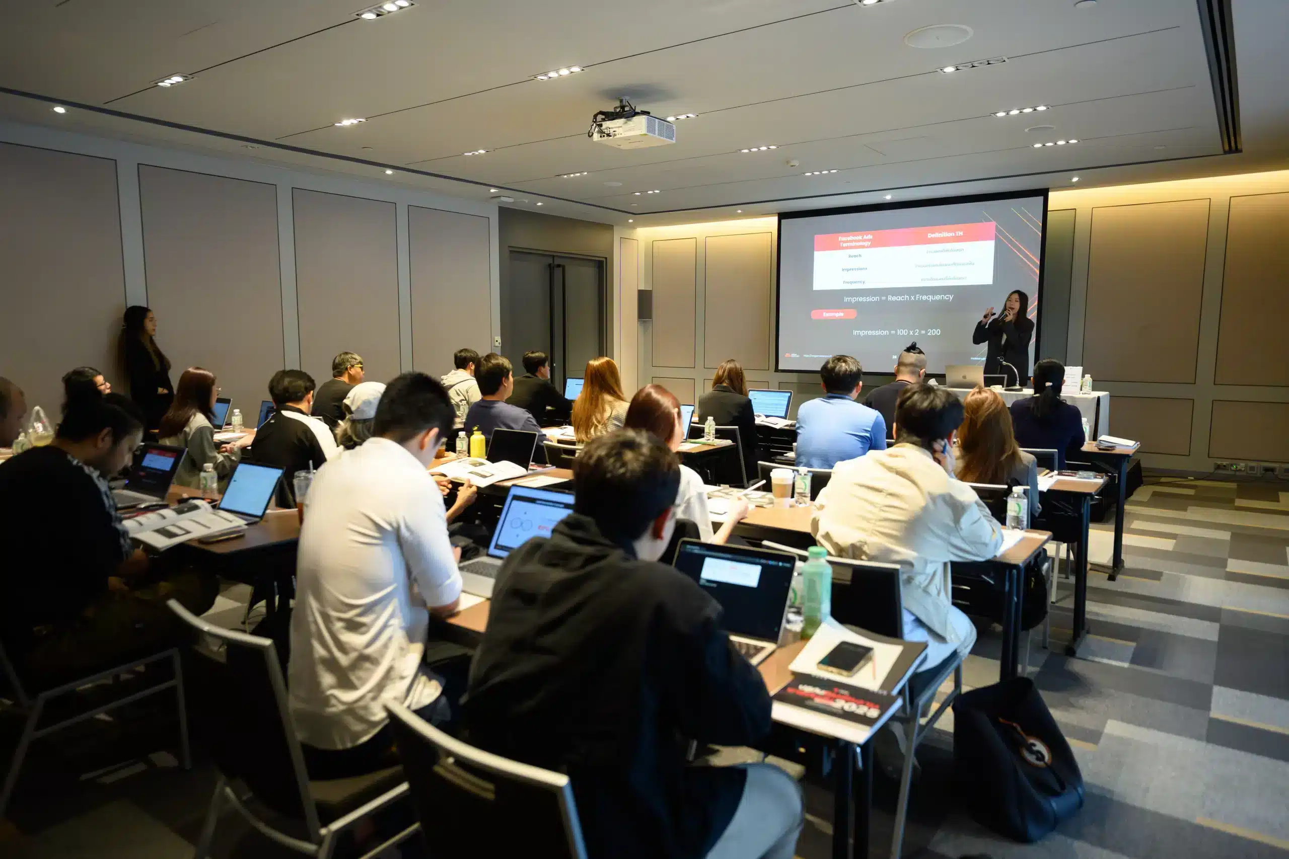 บรรยากาศคอร์สสอน ANGA MASTERY