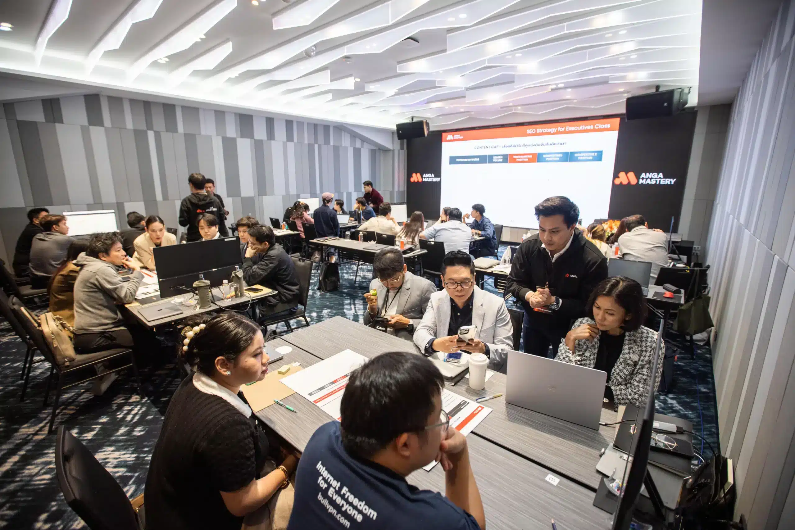 บรรยากาศคอร์สสอน ANGA MASTERY