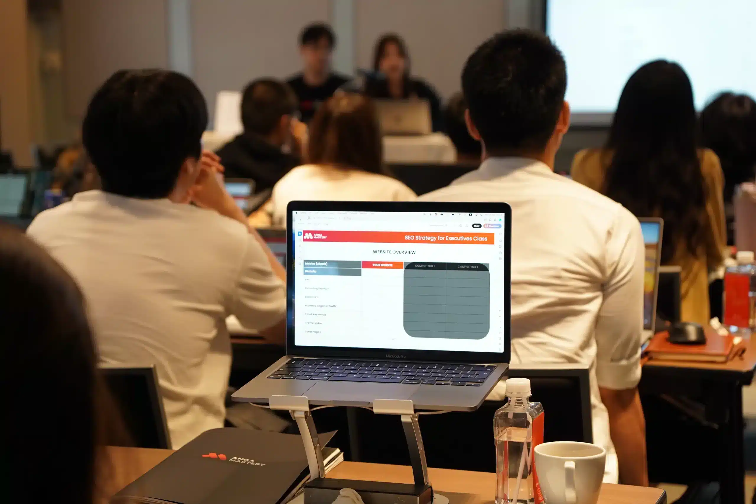 บรรยากาศคอร์สสอน ANGA MASTERY