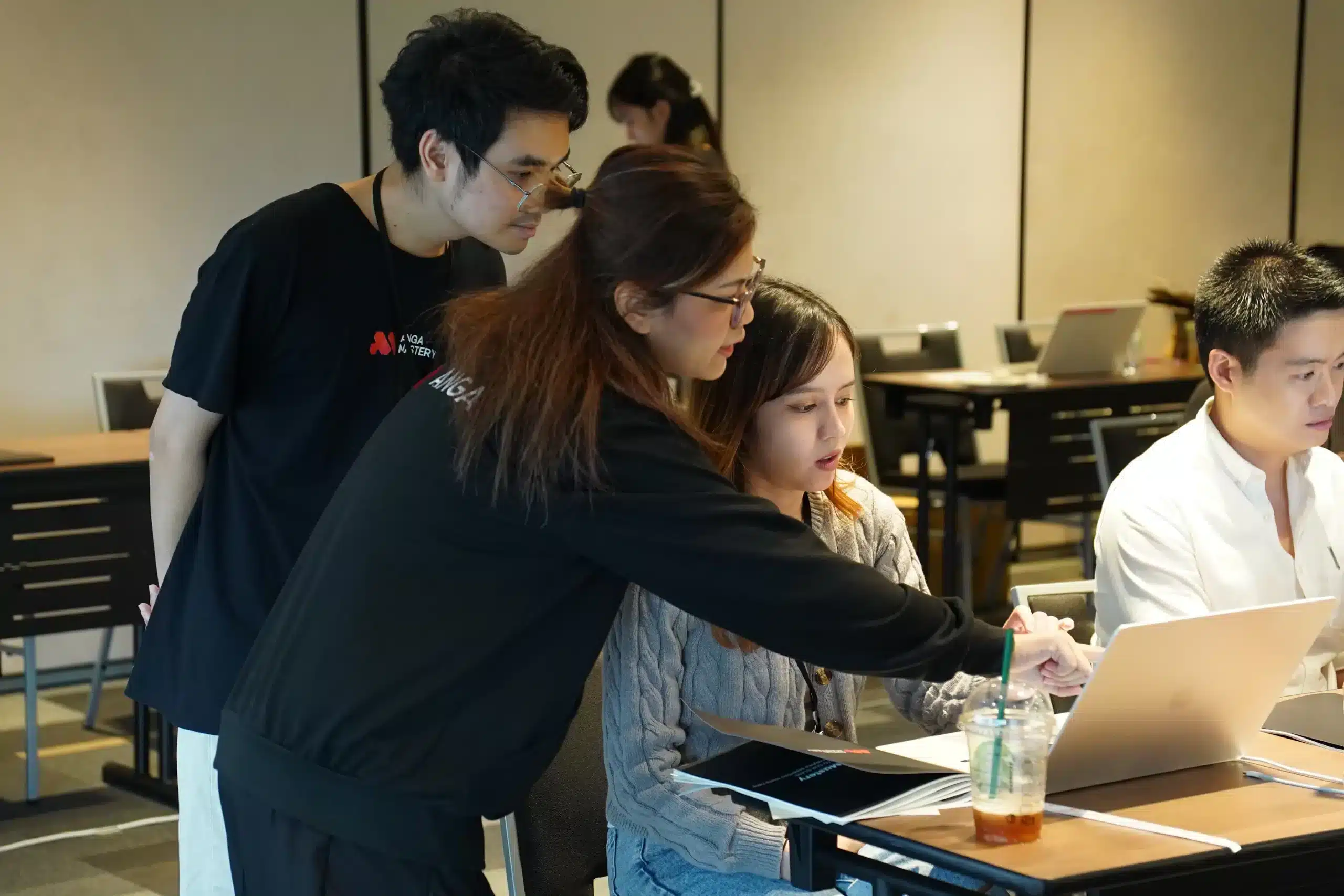 บรรยากาศการเรียนกับ ANGA MASTERY